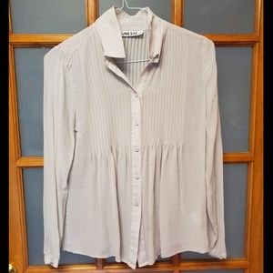 Likw New Jeunesse Arielle 100% silk blouse, small